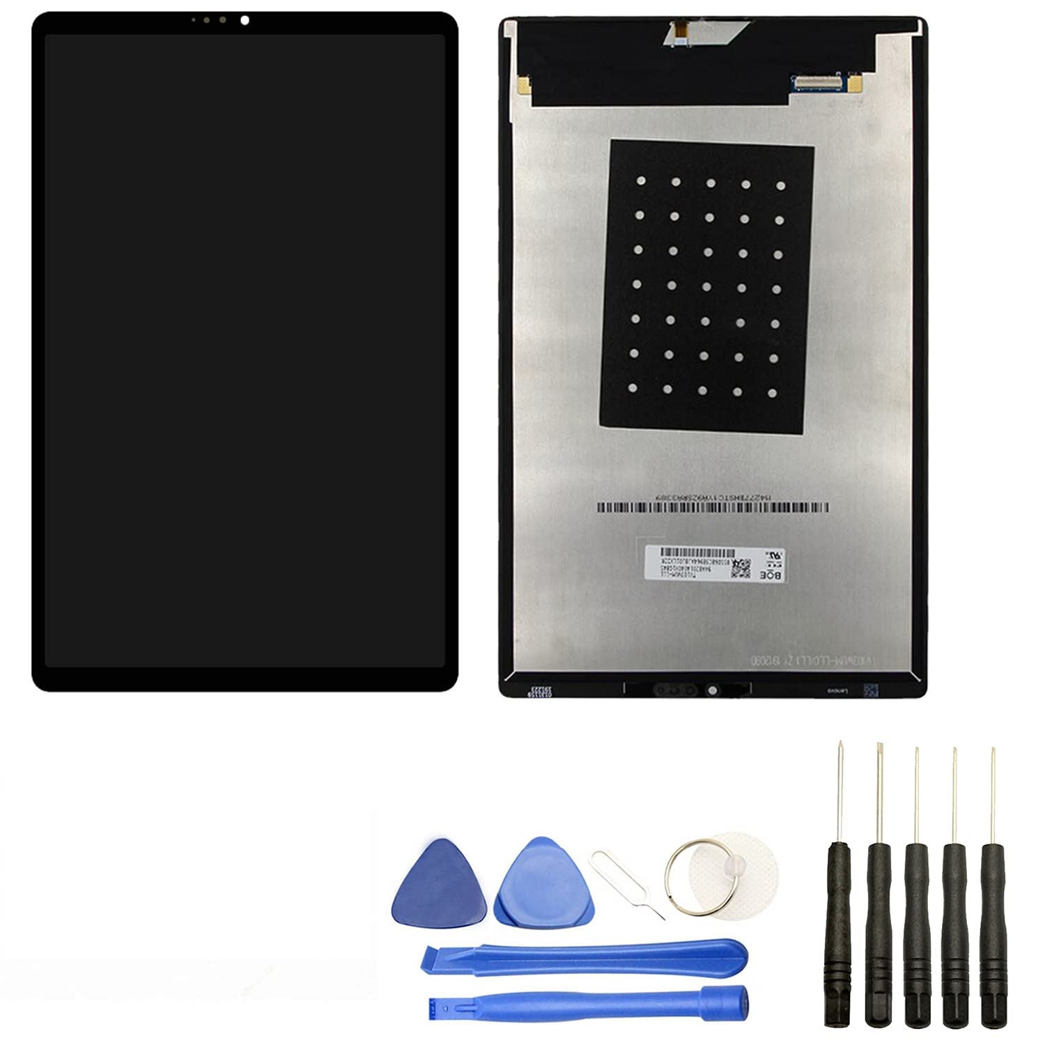 Visiodirect® Ecran Complet Vitre Tactile + Écran LCD pour Lenovo Tab M10 Plus TB-X606/X606F/X606X - Noir - 10.3" - Kit O